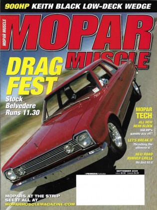 MOPAR MUSCLE 2005 SEPT - TRUE STREET SHOOTOUT